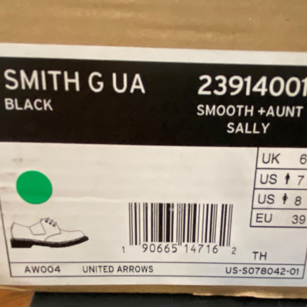 Dr. Martens Smith G UA Smooth + Aunt Sally Japan Exclusive - Picture 7 of 7